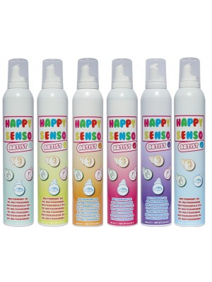 Espuma Multissensorial Happy Senso Artist - Pack de 6 (Com Cor) 6x300 ml